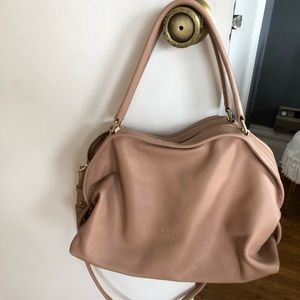 See by Chloe pink leather crossbody